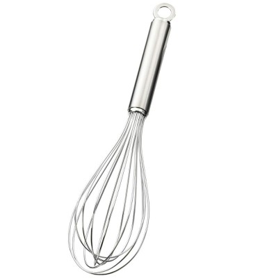 Mini manual non-stick stainless steel egg metal whisk or Beater in Kitchen with stainless steel handle