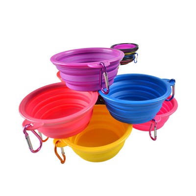 Collapsible Dog Cat Travel Bowl