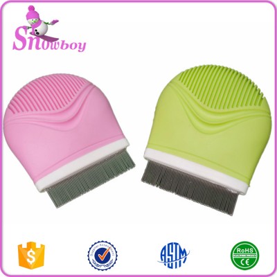 Top Quality Cute Mini Pet Dogs Delouse Brush Antiflea Metal Pet Combs